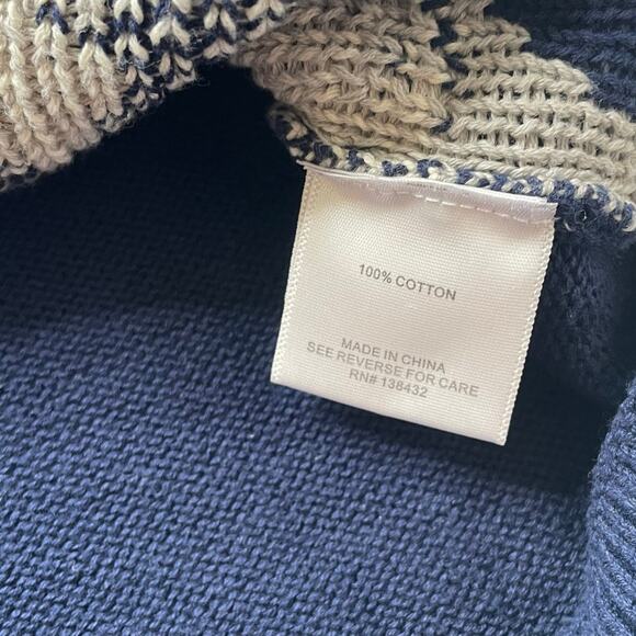 ModCloth Cats on Cats Mock Neck Knit Sweater Sz Small Women's Cotton Cozy - Picture 5 of 6